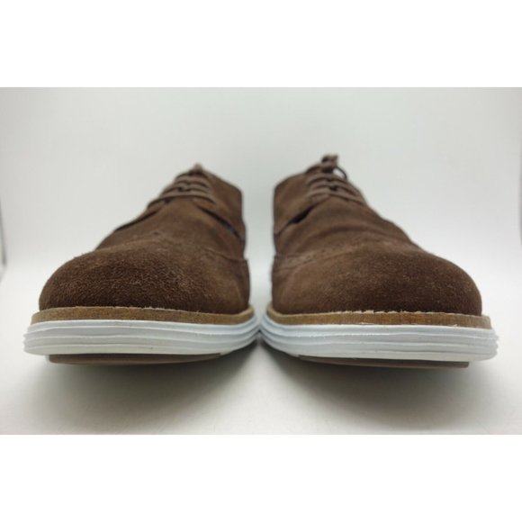 Skechers Mark Nason Brown Leather Wingtip Casual Lace Up Oxfords Shoes Men\'s 12 main image 5